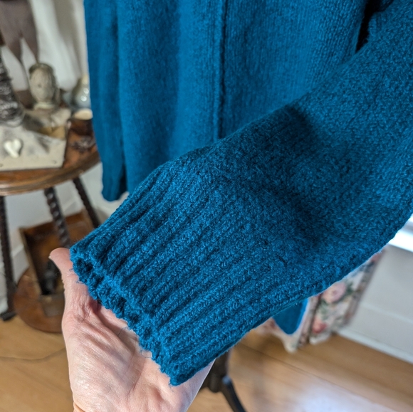 Free people sweater turquoise blue - Picture 4 of 9